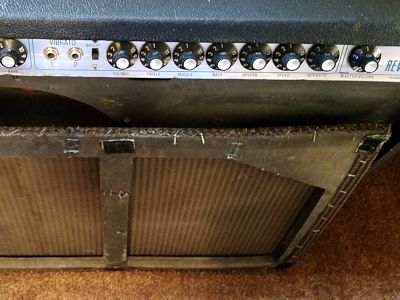 Closer look at the back of old grille frame.