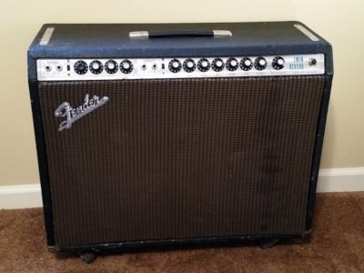 Before picture of amplifier.