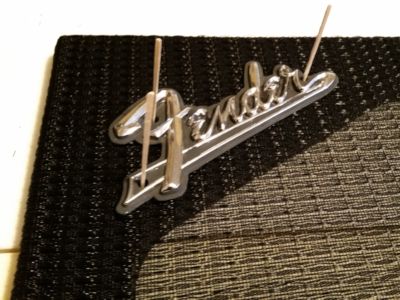 Fender logo hole locations.