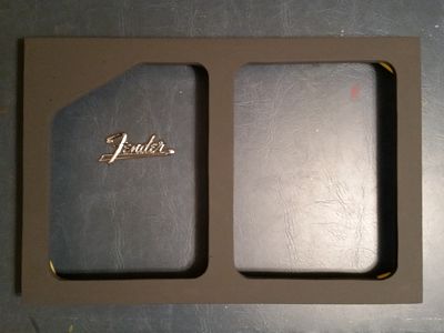 Flat black Speaker Grille Frame.