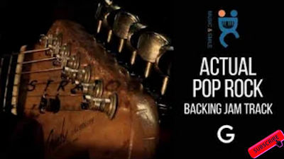 Actual Pop Rock - Backing Jam track in G. By DixMusicStudio