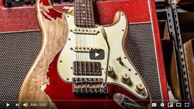 Smoky Blues Rock Backing Track in E. By Sebastien Zunino