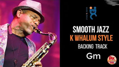 K Whalum Style - Backing track jam in G minor (95 bpm). By DixMusicStudio