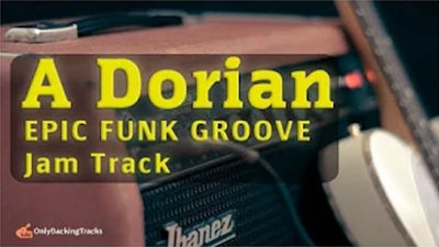 Epic Funk Groove Backing Track (A Dorian). By chusss Music