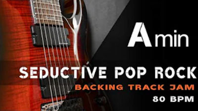 Seductive Pop Rock Ballad Backing Track/Guitar Jam in A min. By Pat Matrone