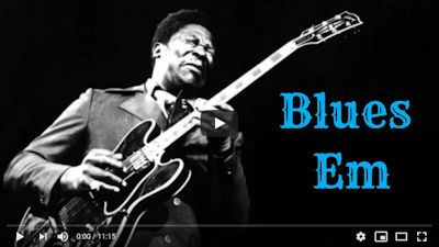 E Minor Blues Guitar Backing Track BB King Style. By chusss music