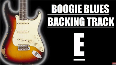 Boogie Blues Backing Track in E. By Bluesnoodle