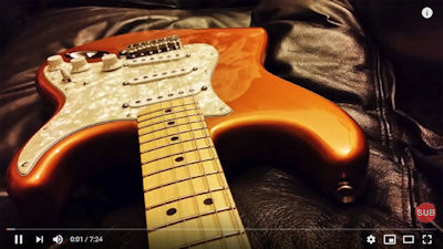 Mild Bluesy Groove Backing Track in B minor. By Sebastien Zunino