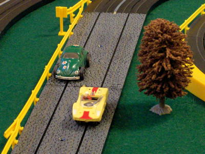 Volkswagen Beetle and McLaren Elva