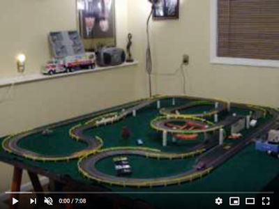 Aurora Slot Car Race Video #8