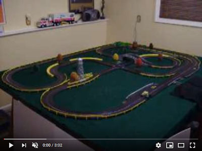 Aurora Slot Car Race Video #11