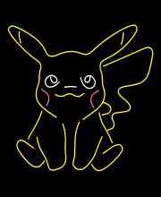 Neon Pikachu