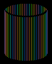 Rotating Cylinder Lines