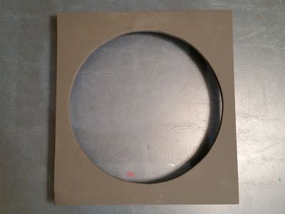 A look at the grille frame so far.