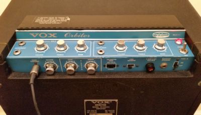 Closer look at the control panel.