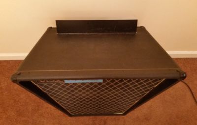 Top with the shelf up.