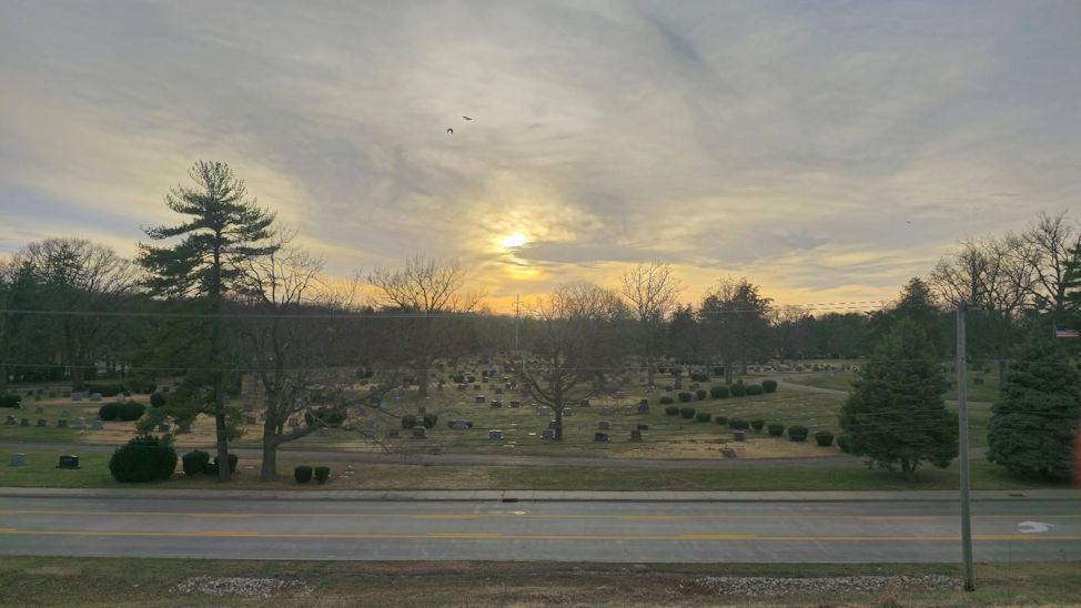 Roadway Sunset. By Zack Campbell