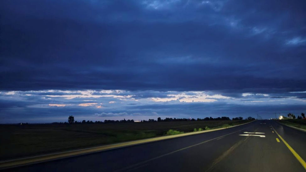 Early Morning on the Road. By Zack Campbell