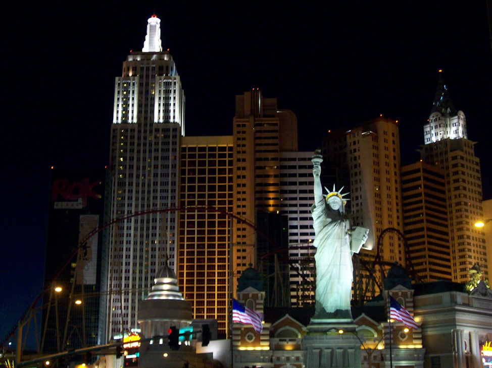 Las Vegas at Night. By Zack Campbell