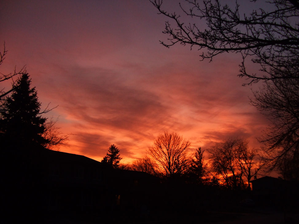 Evening Sunset Sky. By Zack Campbell
