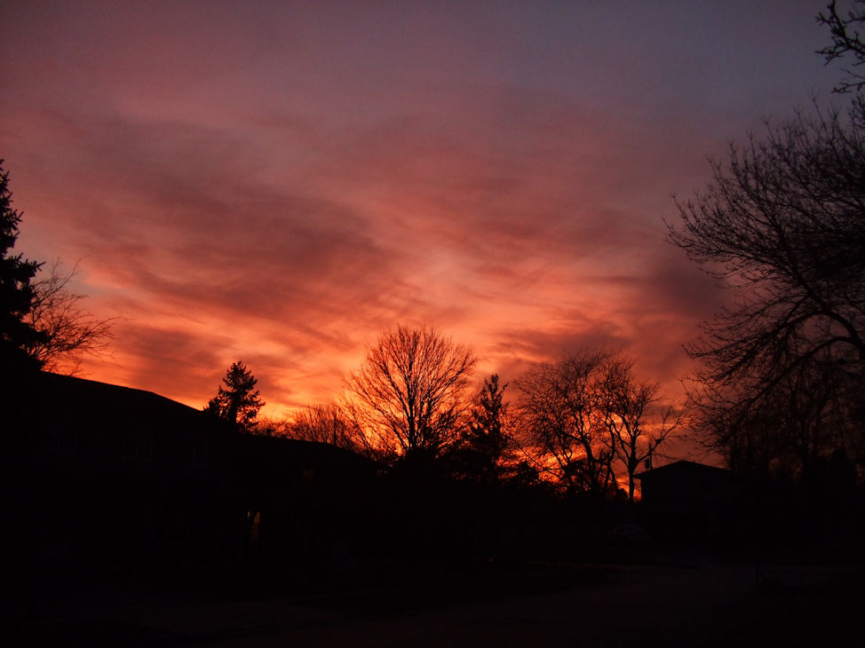 Evening Sunset Sky. By Zack Campbell