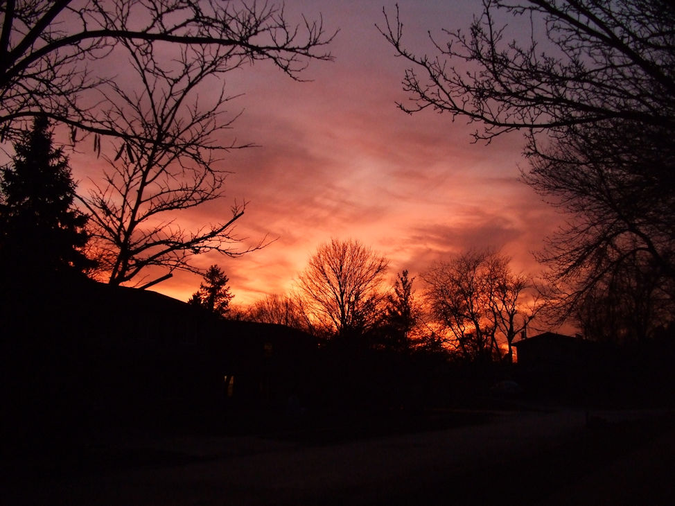 Evening Sunset Sky. By Zack Campbell