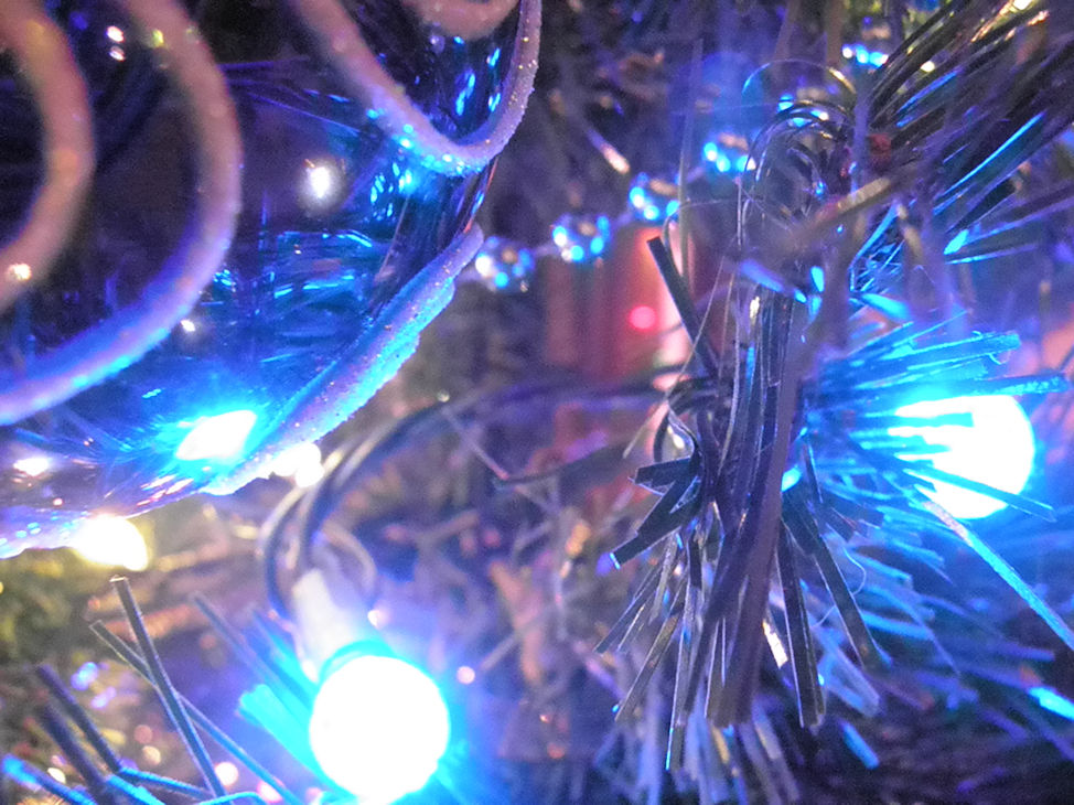 Tree Ornament and Lights. By Zack Campbell